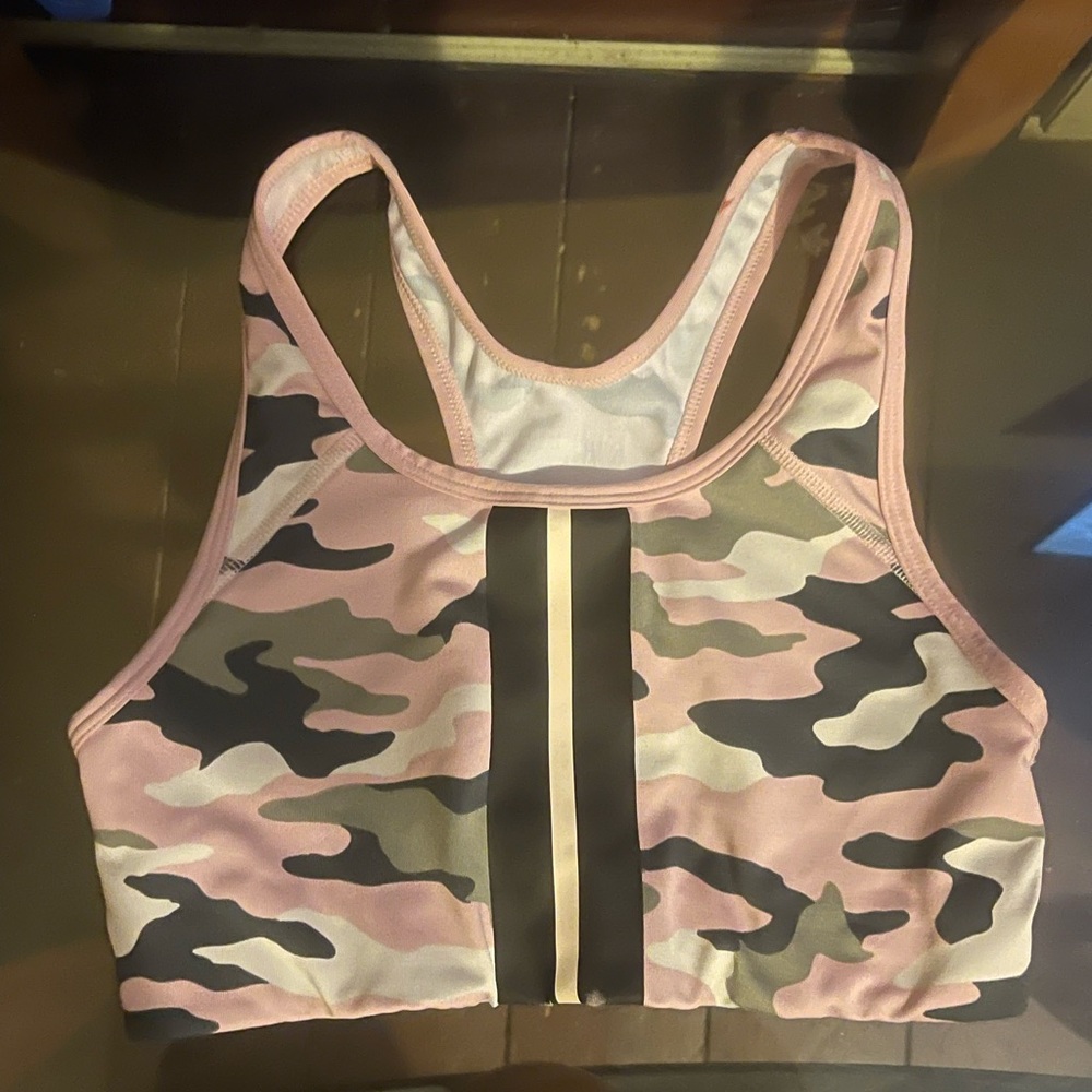 Pink bra